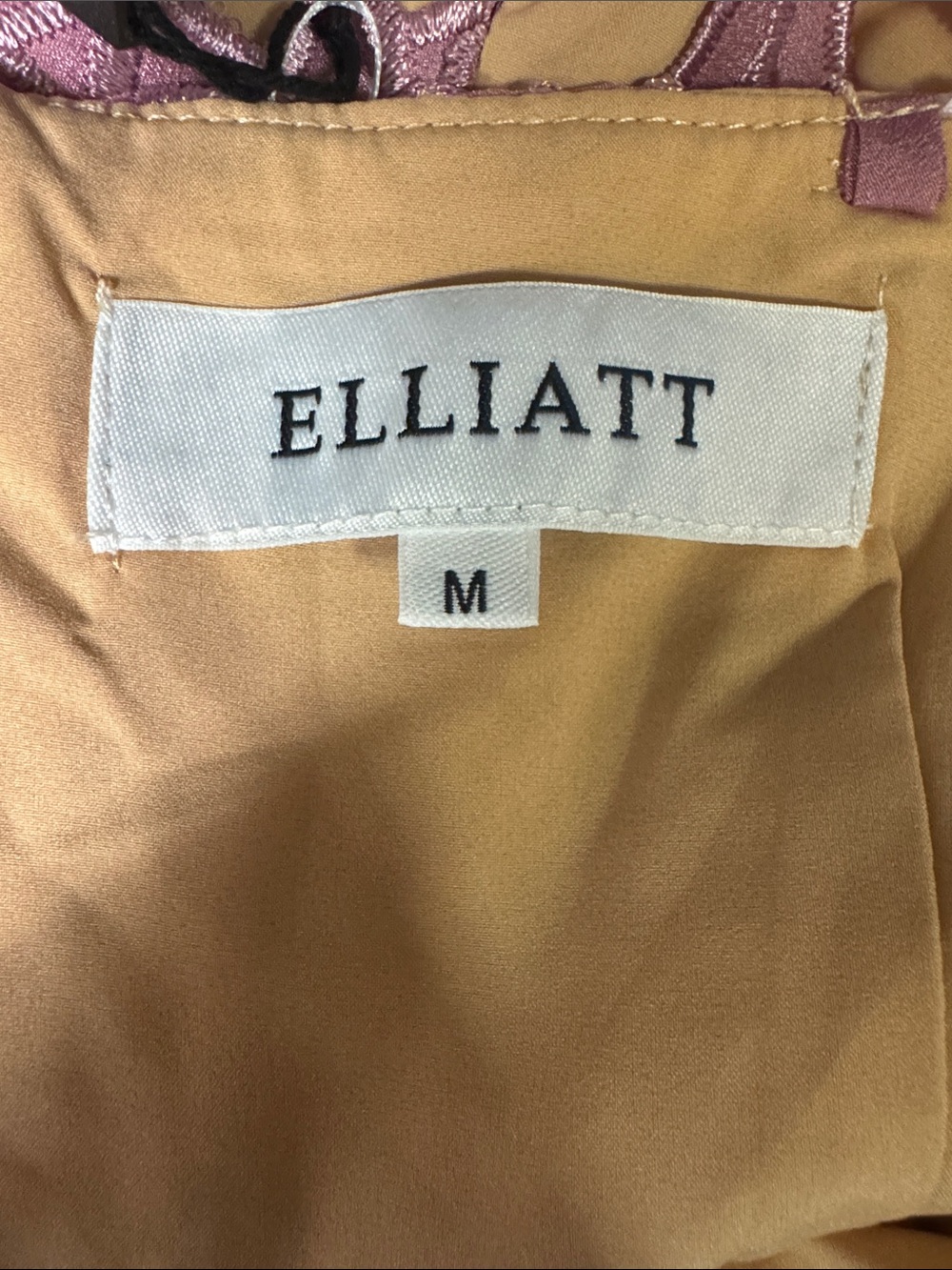 Elliatt Charter Strapless Dress in Mauve, Size Medium - Picture 15 of 15